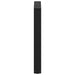 Picioare de masă în formă de U, 2 buc., negru, 60x(72-73) cm, oțel - WALTI WALTI