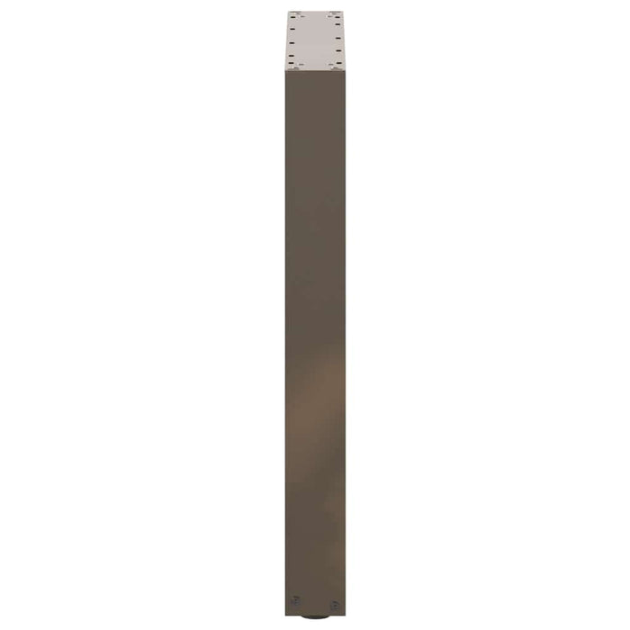 Picioare de masă în formă de U, 2 buc., oțel natural, 60 x (72-73) cm WALTI