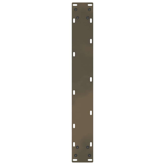 Picioare de masă în formă de U, 2 buc., oțel natural, 60 x (72-73) cm WALTI
