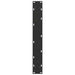 Picioare de masă în formă de U, 2 buc., negru, 70x(72-73) cm, oțel - WALTI WALTI