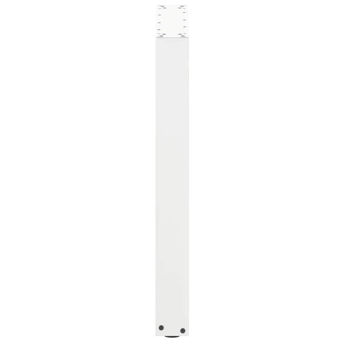 Picioare de masă în formă de U, 2 buc., alb, 70x(72-73) cm, oțel WALTI
