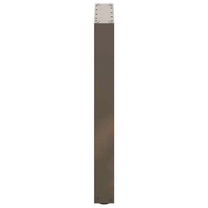 Picioare de masă în formă de U, 2 buc., oțel natural, 70x(72-73) cm WALTI