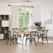 Picioare de masă în formă de U, 2 buc., alb, 90x(72-73) cm, oțel - WALTI WALTI