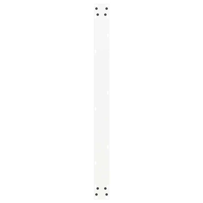 Picioare de masă în formă de U, 2 buc., alb, 100 x (72-73) cm, oțel WALTI