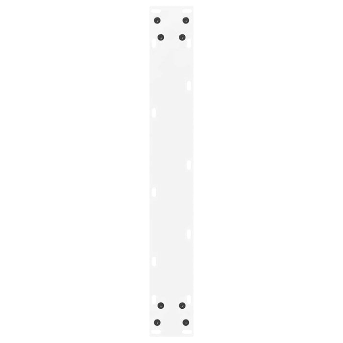 Picioare de masă în formă de U, 3 buc., alb, 70x(72-73) cm, oțel - WALTI WALTI