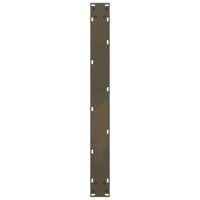Picioare de masă în formă de U, 3 buc., oțel natural, 80x(72-73) cm WALTI