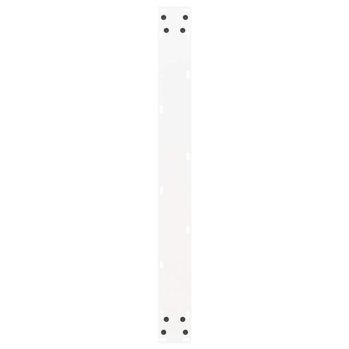 Picioare de masă în formă de U, 3 buc., alb, 90x(72-73) cm, oțel WALTI