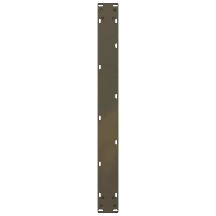 Picioare de masă în formă de U, 3 buc., oțel natural, 90x(72-73) cm WALTI