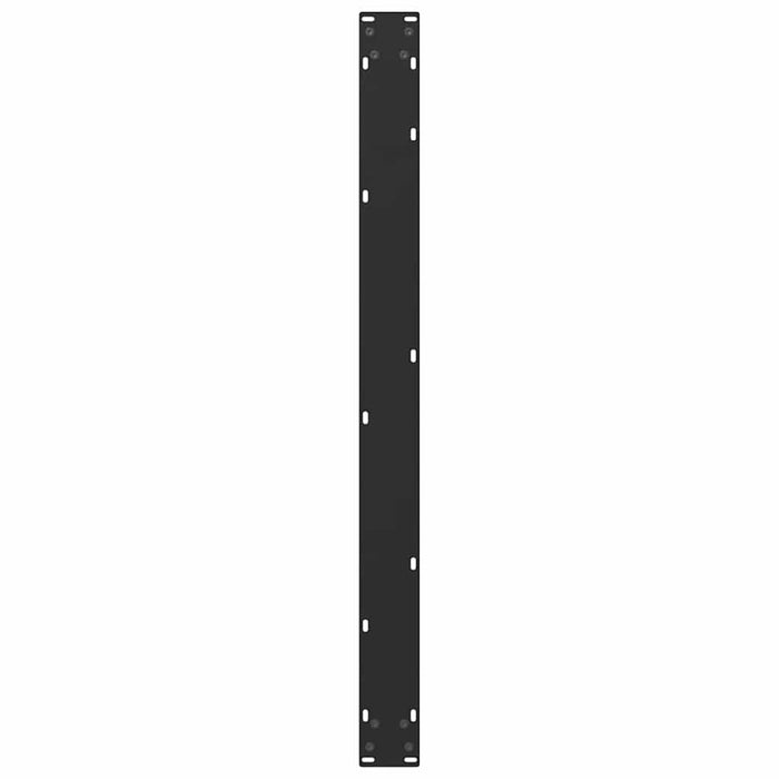 Picioare de masă în formă de U, 3 buc., negru, 100x(72-73) cm, oțel WALTI
