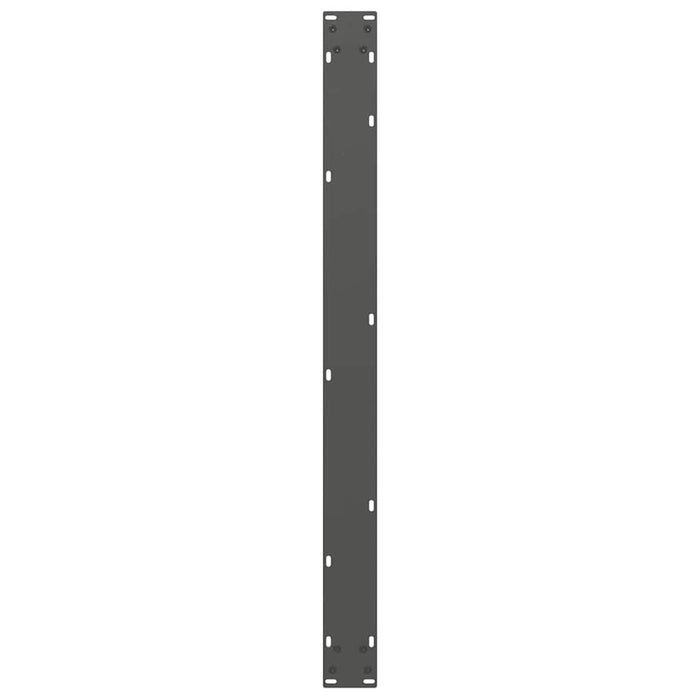Picioare de masă în formă de U, 3 buc., antracit, 100x(72-73) cm, oțel WALTI