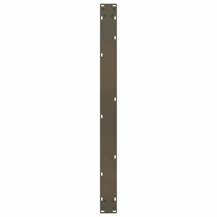 Picioare de masă în formă de U, 3 buc., oțel natural, 100 x (72-73) cm WALTI