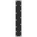 Picioare de masă de bar în formă de U, 2 buc., negru, 40x(90-91) cm, oțel - WALTI WALTI