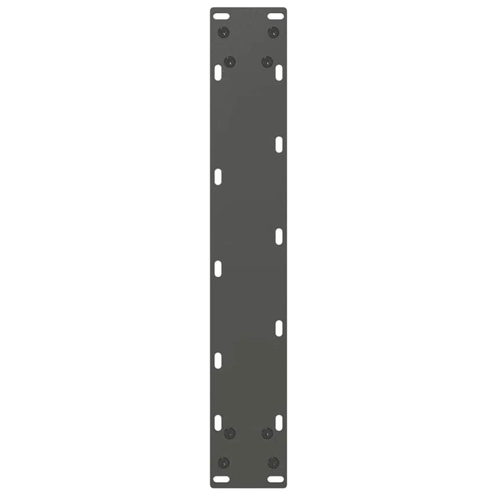 Picioare de masă de bar în formă de U, 2 buc., antracit, 40x(90-91) cm, oțel WALTI