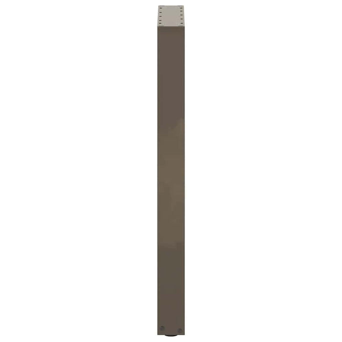 Picioare de masă de bar în formă de U, 2 buc., oțel natural, 40x(90-91) cm - WALTI WALTI