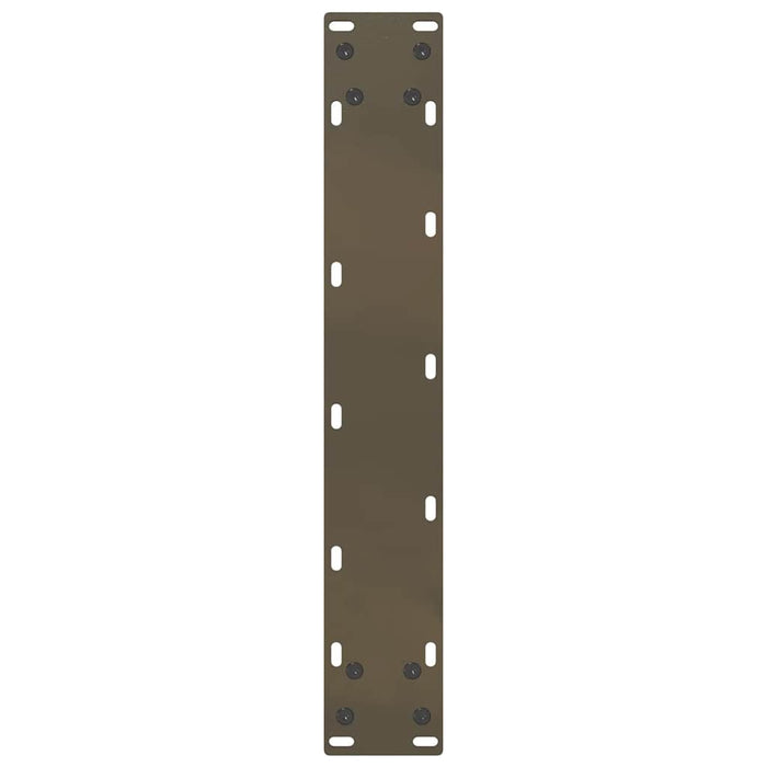Picioare de masă de bar în formă de U, 2 buc., oțel natural, 40x(90-91) cm - WALTI WALTI