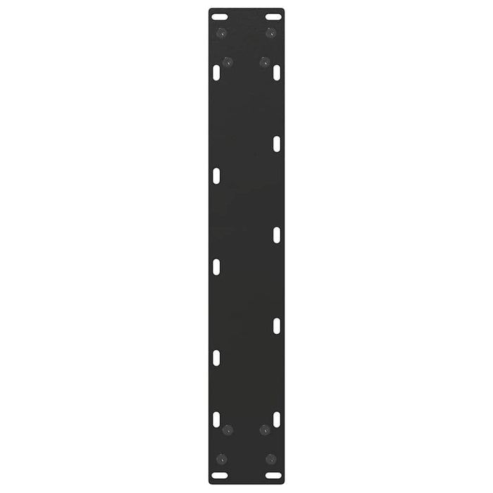 Picioare de masă de bar în formă de U, 2 buc., negru, 50x(90-91) cm, oțel - WALTI WALTI