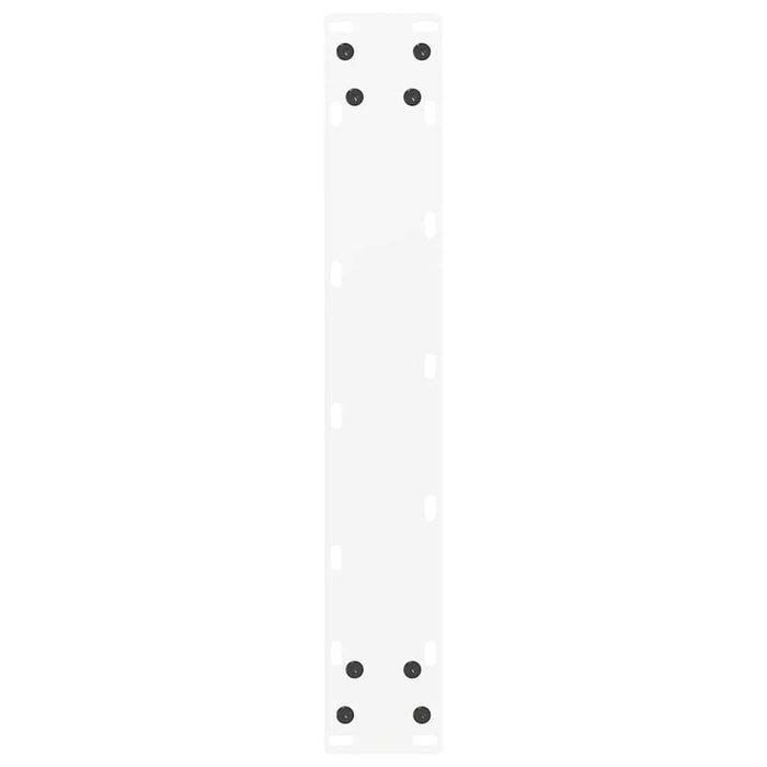 Picioare de masă de bar în formă de U, 2 buc., alb, 50x(90-91) cm, oțel - WALTI WALTI