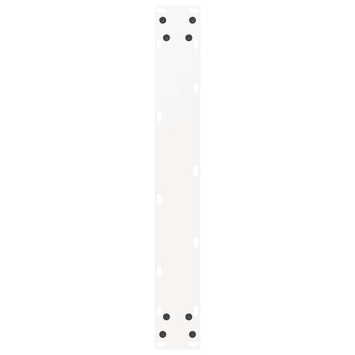 Picioare de masă de bar în formă de U, 2 buc., alb, 60x(90-91) cm, oțel - WALTI WALTI