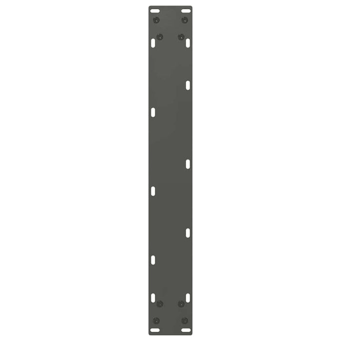 Picioare de masă de bar în formă de U, 2 buc., antracit, 60x(90-91) cm, oțel - WALTI WALTI