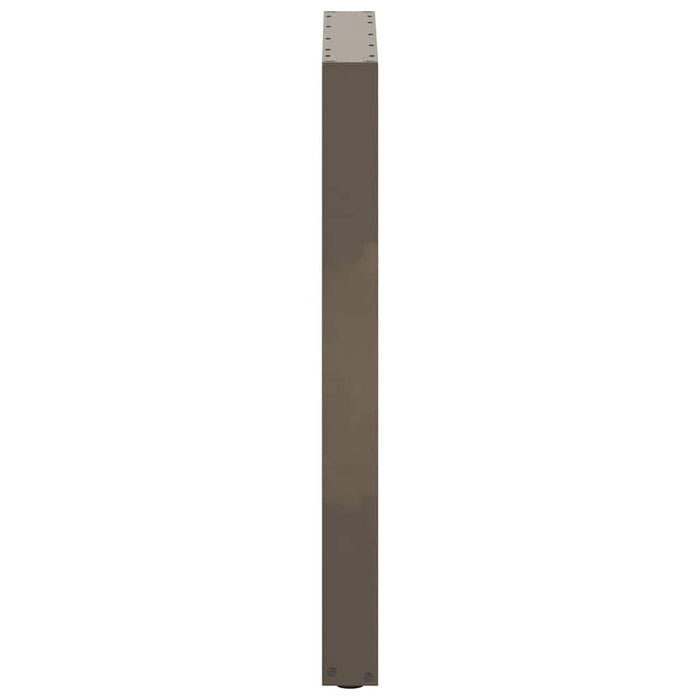 Picioare de masă de bar în formă de U, 2 buc., oțel natural, 60 x (90-91) cm - WALTI WALTI