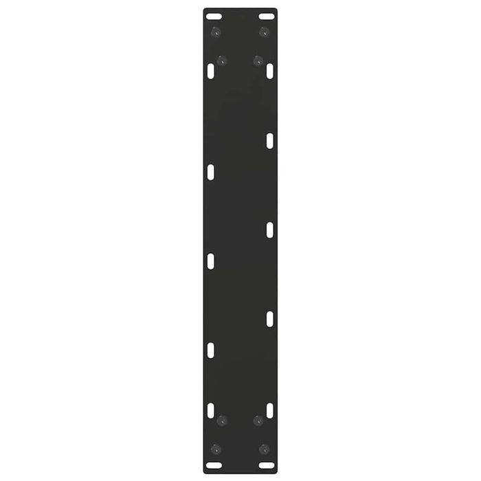 Picioare de masă de bar în formă de U, 2 buc., negru, 40x(100-101) cm, oțel - WALTI WALTI