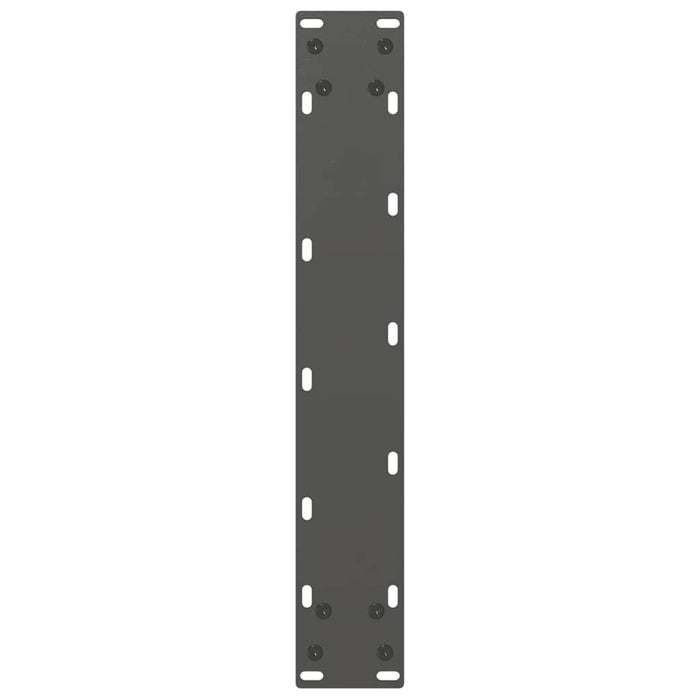 Picioare de masă de bar în formă de U, 2 buc., antracit, 40x(100-101) cm, oțel - WALTI WALTI