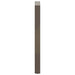 Picioare de masă de bar în formă de U, 2 buc., oțel natural, 40 x (100-101) cm - WALTI WALTI
