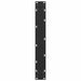 Picioare de masă de bar în formă de U, 2 buc., negru, 60 x (100-101) cm, oțel - WALTI WALTI