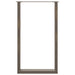 Picioare de masă de bar în formă de U, 2 buc., oțel natural, 60 x (100-101) cm - WALTI WALTI