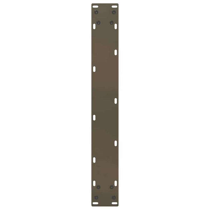 Picioare de masă de bar în formă de U, 2 buc., oțel natural, 60 x (100-101) cm - WALTI WALTI