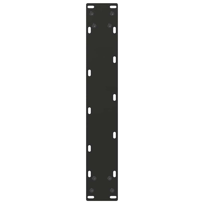 Picioare de masă de bar în formă de U, 2 buc., negru, 40x(110-111) cm, oțel - WALTI WALTI