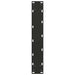 Picioare de masă de bar în formă de U, 2 buc., negru, 40x(110-111) cm, oțel - WALTI WALTI