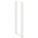 Picioare de masă de bar în formă de U, 2 buc., alb, 40x(110-111) cm, oțel - WALTI WALTI
