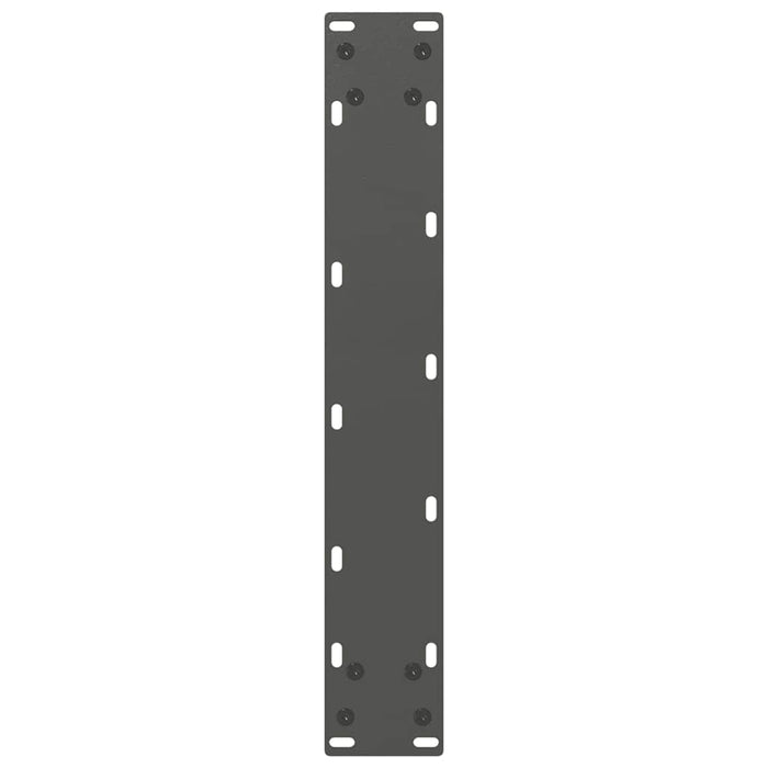 Picioare de masă de bar în formă de U, 2 buc., antracit, 40x(110-111) cm, oțel WALTI