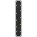 Picioare de masă de bar în formă de U, 2 buc., negru, 50x(110-111) cm, oțel - WALTI WALTI