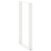 Picioare de masă de bar în formă de U, 2 buc., alb, 60 x (110-111) cm, oțel - WALTI WALTI