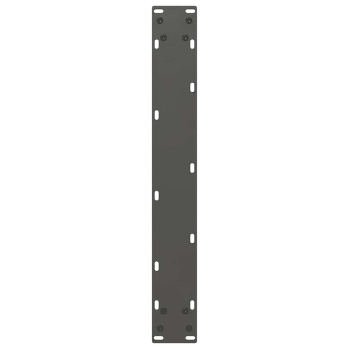 Picioare de masă de bar în formă de U, 2 buc., antracit, 60x(110-111) cm, oțel - WALTI WALTI