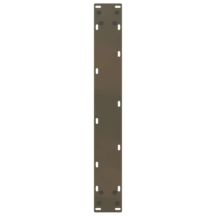 Picioare de masă de bar în formă de U, 2 buc., oțel natural, 60 x (110-111) cm - WALTI WALTI