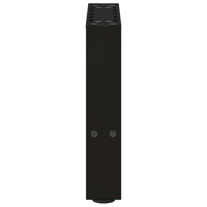 Picioare pentru măsuță de cafea, negru, 2 buc., 30x(30-31) cm, oțel - WALTI WALTI