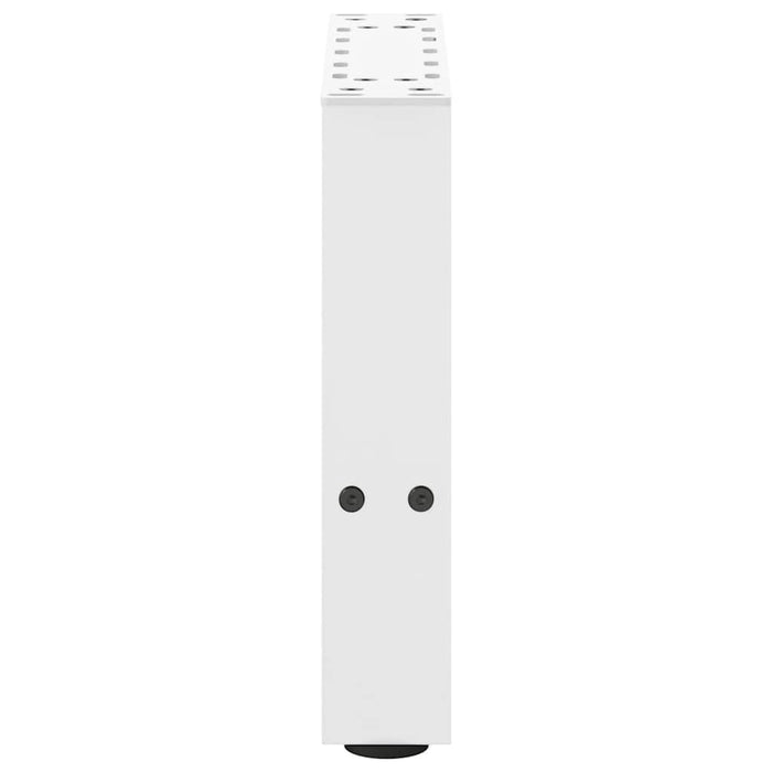 Picioare pentru măsuță de cafea, albe, 2 buc., 30x(30-31) cm, oțel WALTI