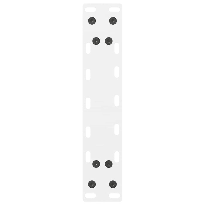 Picioare pentru măsuță de cafea, albe, 2 buc., 30x(30-31) cm, oțel WALTI