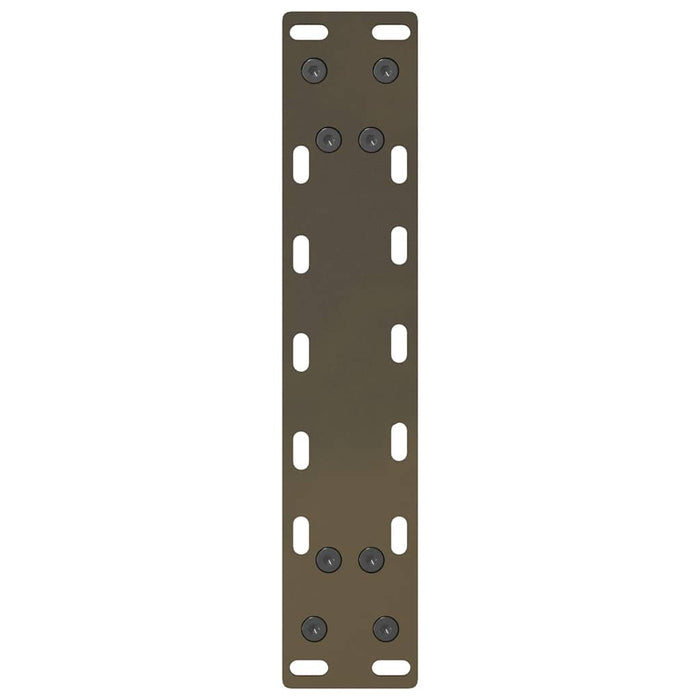 Picioare pentru măsuță de cafea, oțel natural, 2 buc., 30x(30-31) cm, oțel WALTI