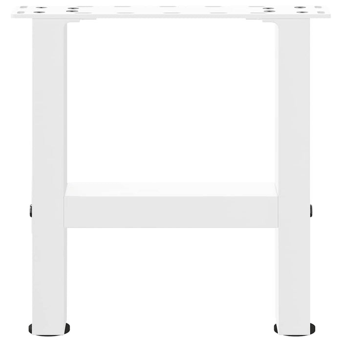 Picioare pentru măsuță de cafea, albe, 2 buc., 40x(30-31) cm, oțel - WALTI WALTI