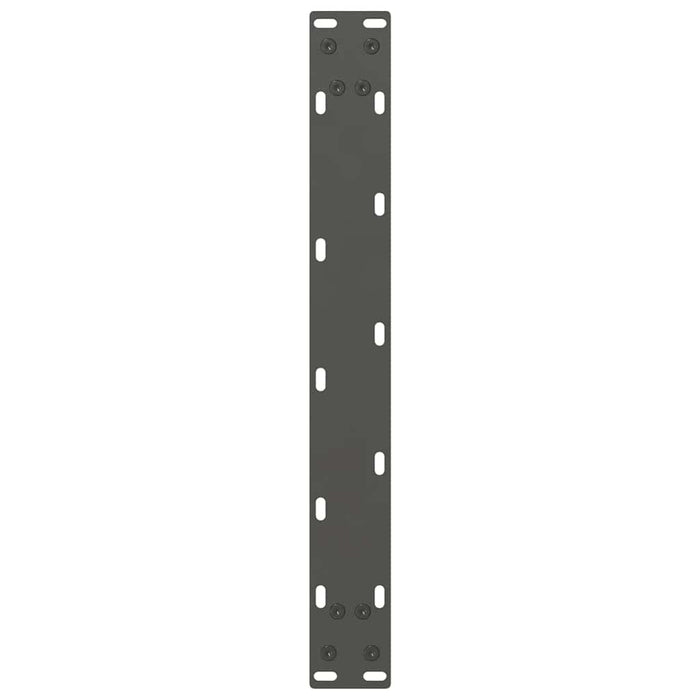 Picioare pentru măsuță de cafea antracit, 2 buc., 50x(30-31) cm, oțel WALTI