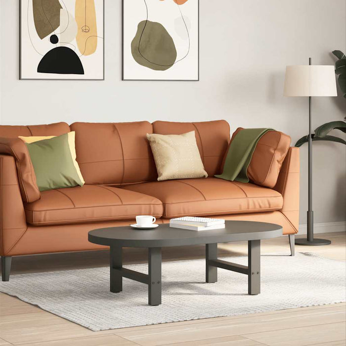 Picioare pentru măsuță de cafea antracit, 2 buc., 50x(30-31) cm, oțel WALTI