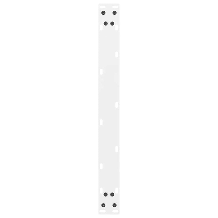 Picioare pentru măsuță de cafea, albe, 2 buc., 60x(30-31) cm, oțel WALTI