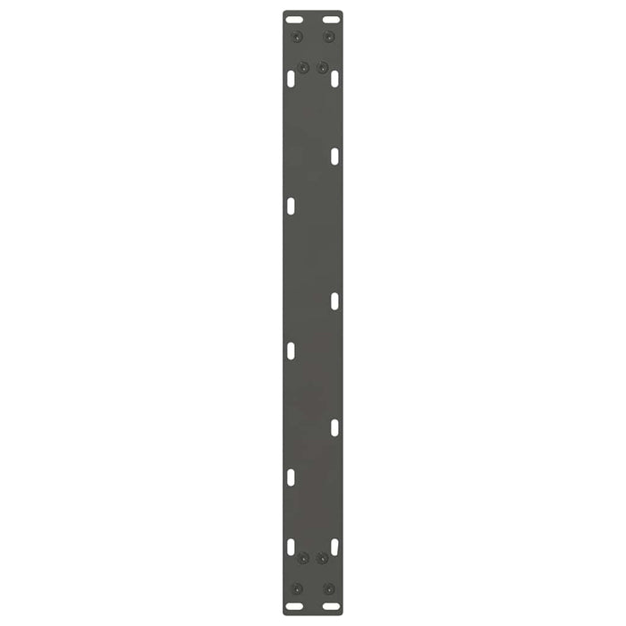 Picioare pentru măsuță de cafea antracit, 2 buc., 60x(30-31) cm, oțel WALTI