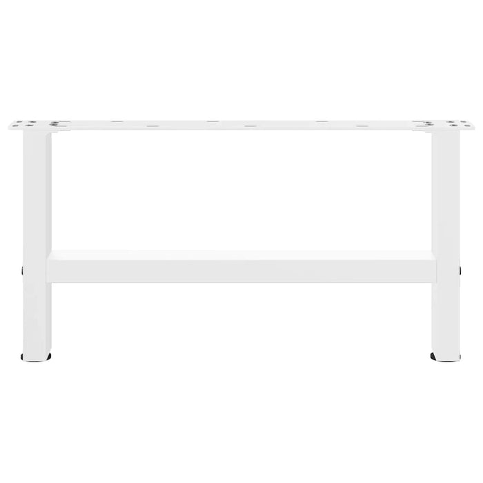 Picioare pentru măsuță de cafea, albe, 2 buc., 70x(30-31) cm, oțel WALTI