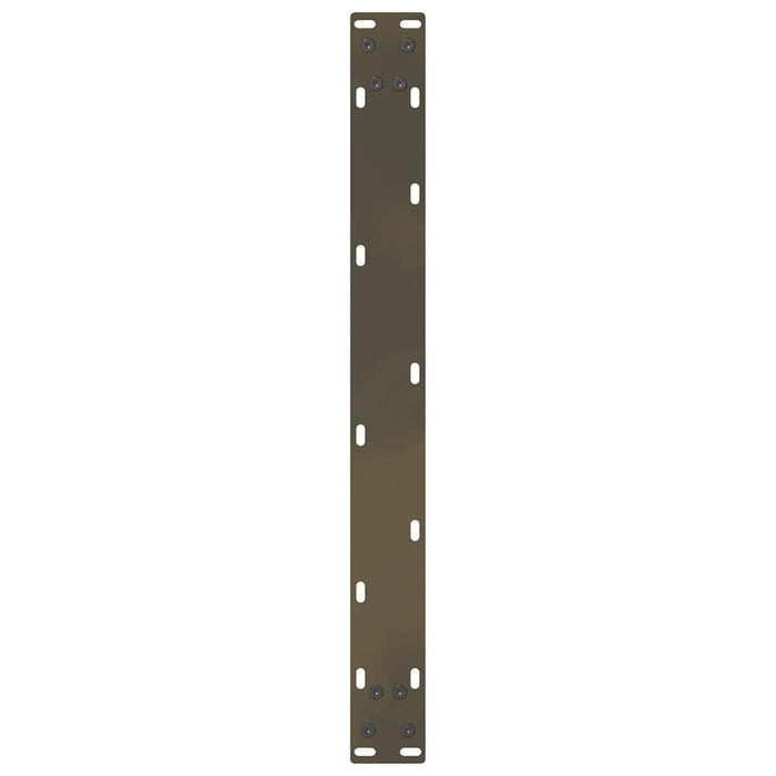 Picioare pentru masă de cafea, oțel natural, 2 buc., 70x(30-31) cm WALTI