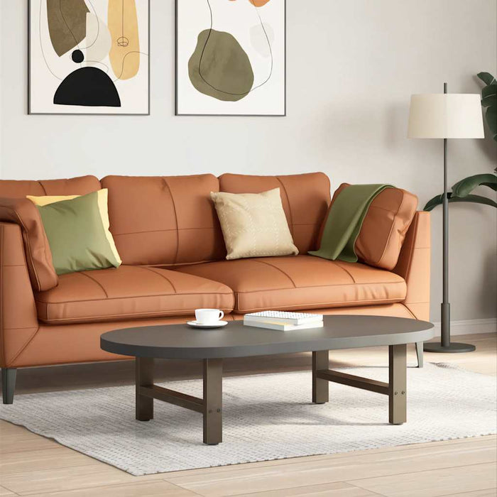 Picioare pentru masă de cafea, oțel natural, 2 buc., 70x(30-31) cm WALTI
